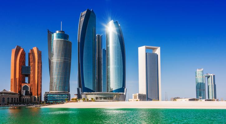 Etihad Towers In Abu Dhabi