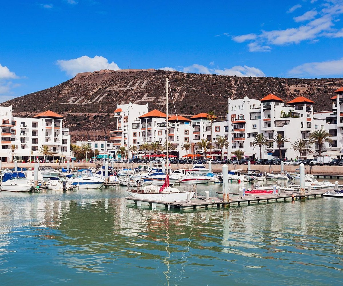 agadir ville situee sur