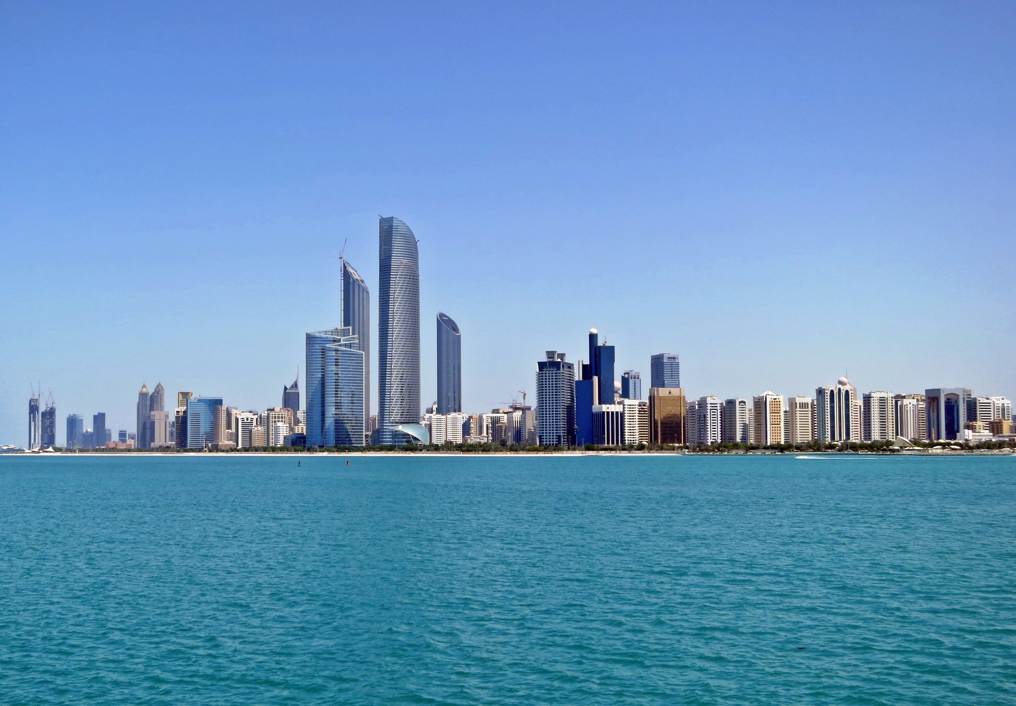 Abu Dhabi Skyline from Marina