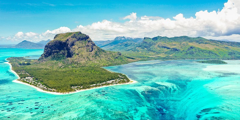 Mauritius island view