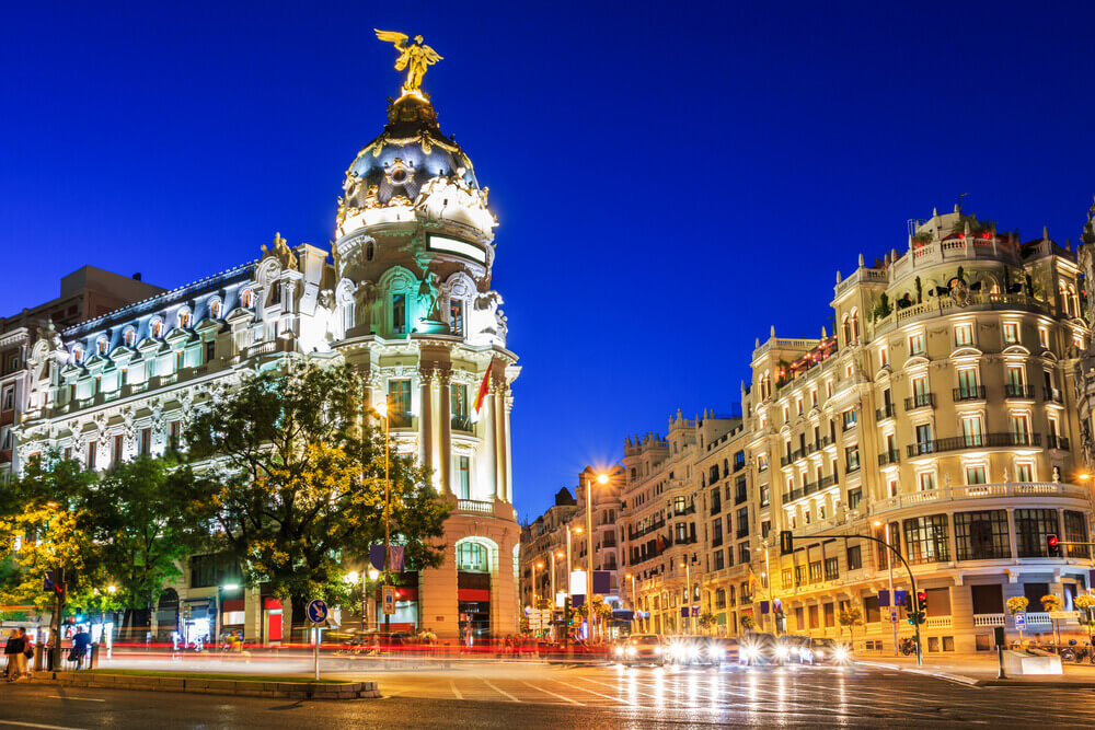 viajar con niños por europa en invierno gran via