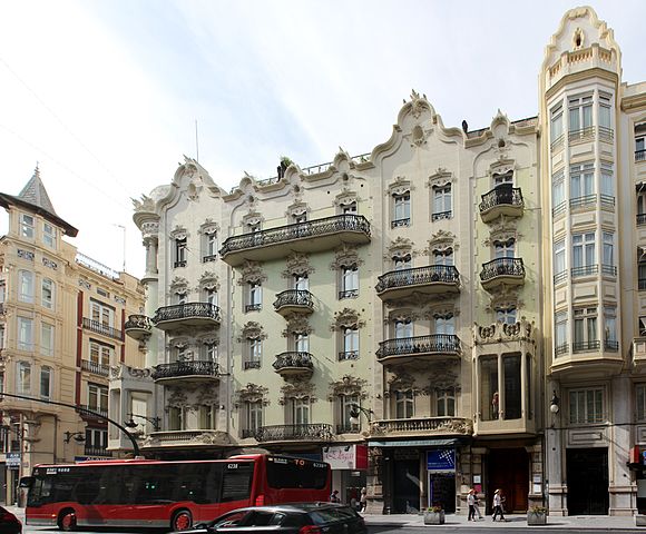 Casa Sagnier II o edificio Gómez II, Valencia